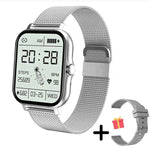 Silver incl FREE additional watch strap