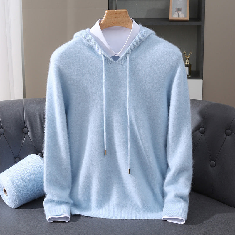 Unisex Soft Touch Everyday Hoodie in classic grey, perfect for casual comfort & loungewear essentials.