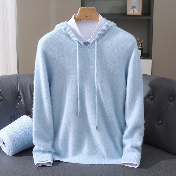 Unisex Soft Touch Everyday Hoodie in classic grey, perfect for casual comfort & loungewear essentials.