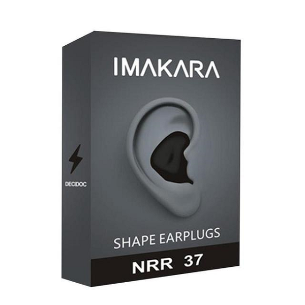 Deep sleep aid: soundproof earplugs. Soft silicone noise cancelling earplugs for undisturbed rest and hearing protection.