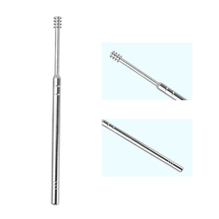 Stainless steel ear curette, an essential tool for safe and gentle earwax removal at home