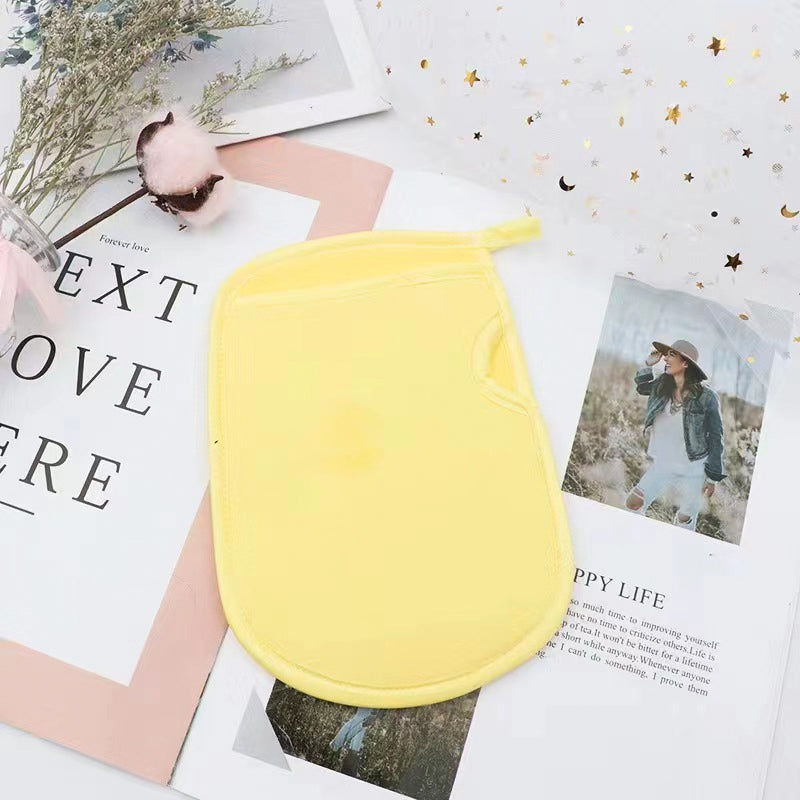 PVA exfoliating bath mitt, an essential skin care tool for smooth and healthy skin