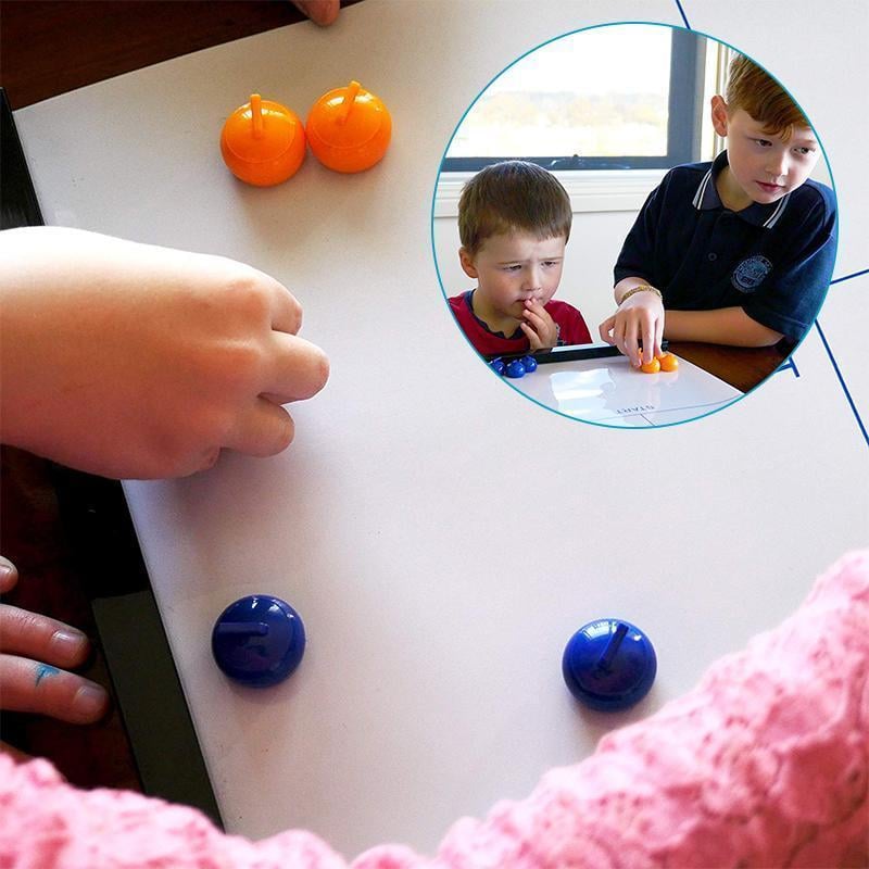 Tabletop Curling Game box with colorful design, perfect gift for family game nights and parties.