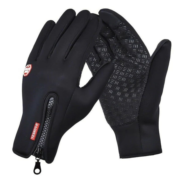 Hiking & driving winter gloves, unisex, warm, windproof, and featuring touch screen ability.