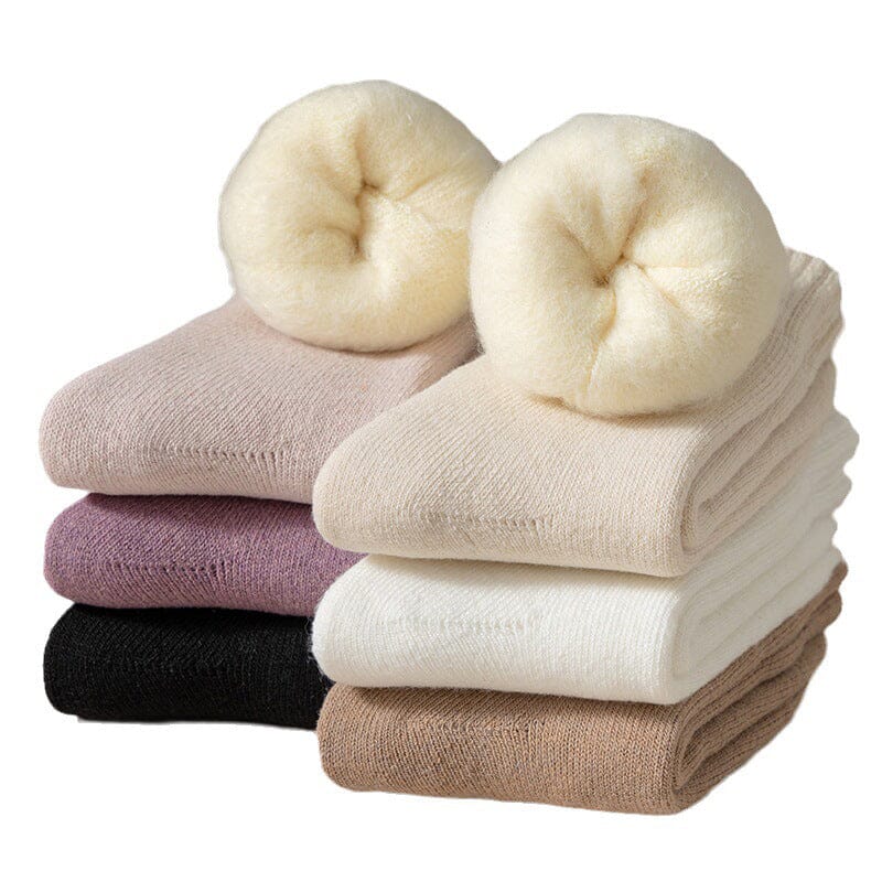Assortment of colorful Unisex Thermal Winter Socks, providing extreme warmth and comfort