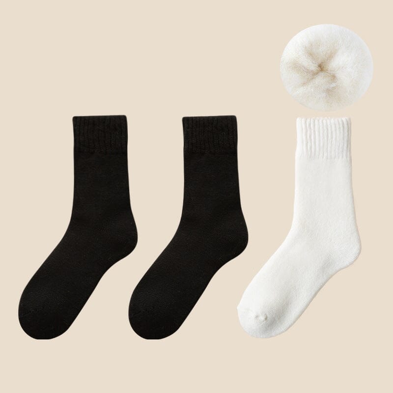 Unisex Thermal Winter Socks, light blue, offering plush comfort and exceptional insulation