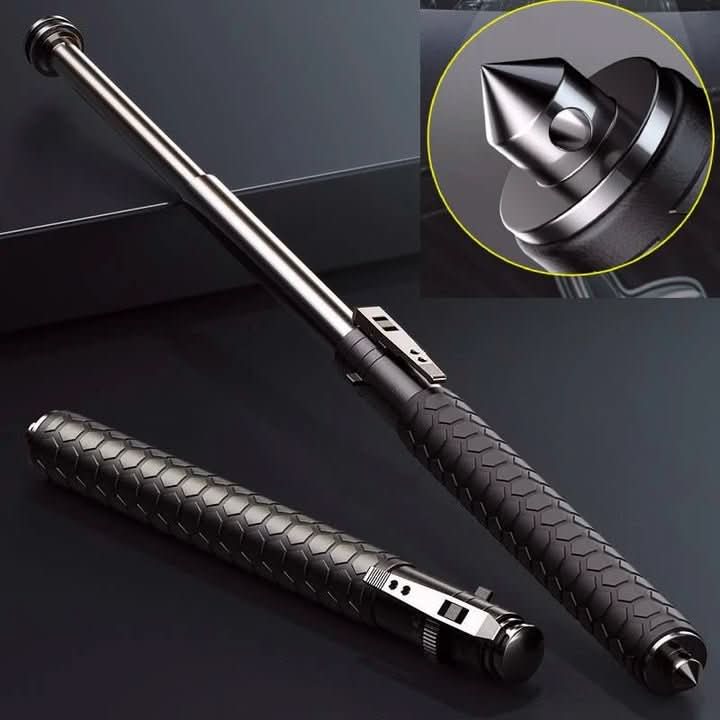 Reliable outdoor trekking pole for support, personal security & self-defense on tough trails.