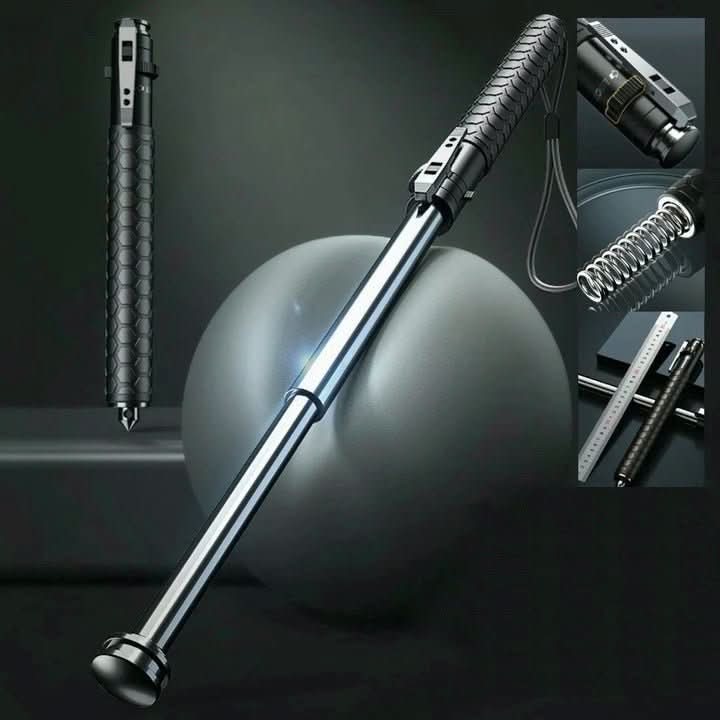 Adjustable travel trekking pole, compact & lightweight for easy packing, support & security.