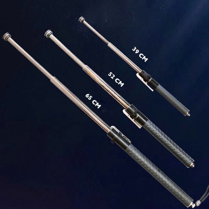 Ergonomic grip trekking pole for comfortable, anti-slip walking support on any terrain.
