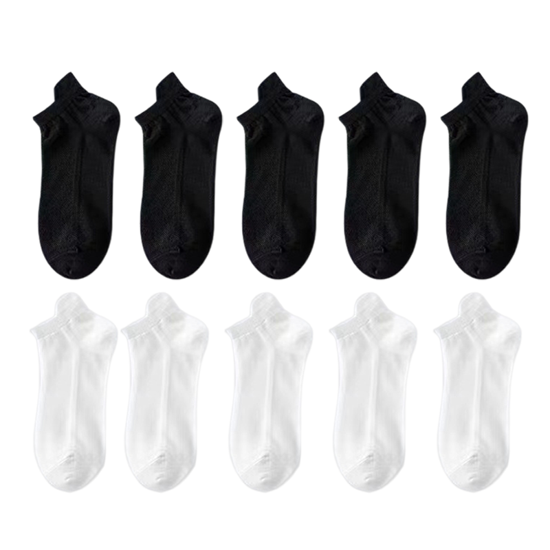 Unisex No-Show Liner Socks, ultra-thin for invisibility, with a strong non-slip silicone heel.