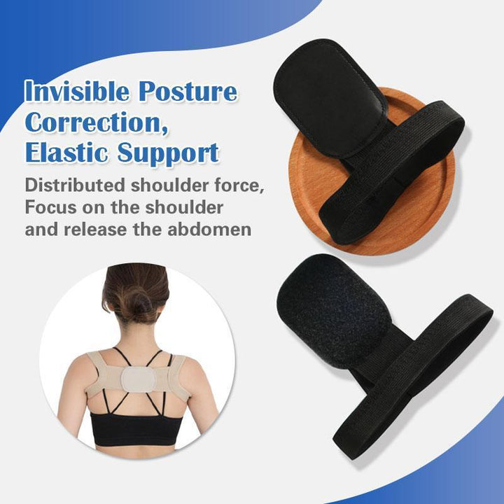Packaging of the ultra-thin posture corrector, highlighting personal health benefits