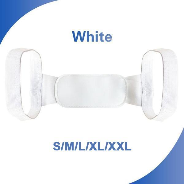 Different sizes of the ultra-thin posture brace, catering to various body types for comfort