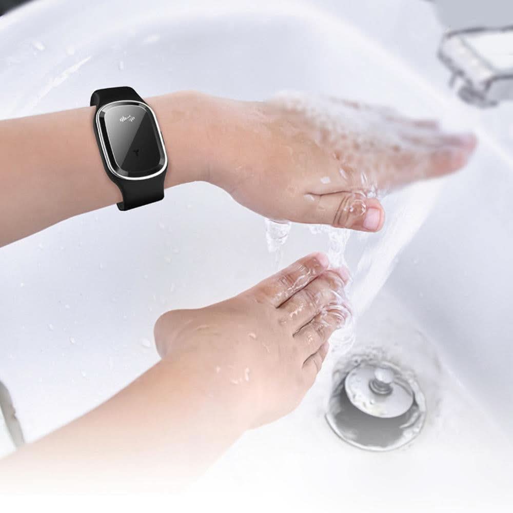 Unisex ultrasonic mosquito repellent bracelet, perfect for hiking. Stay protected from insects naturally.