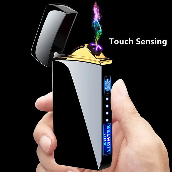 Advanced electric plasma arc lighter, USB rechargeable & windproof. Reliable flameless ignition.