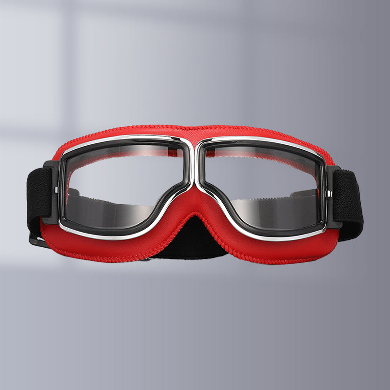 Premium retro eyewear for motorcycle enthusiasts, featuring UV protective lenses.