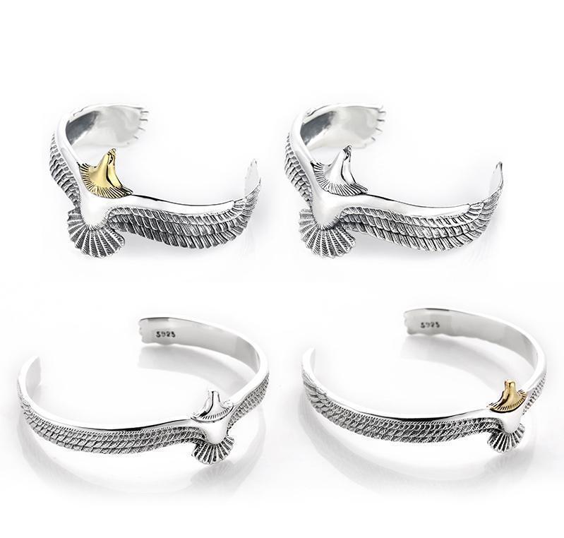 Unisex vintage copper eagle bracelet, a stylish adjustable accessory that makes a thoughtful gift for anyone.