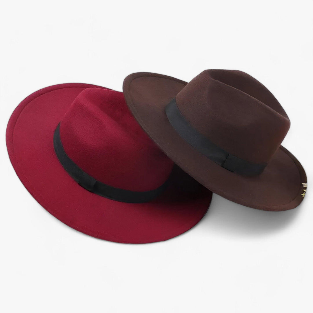 Classic Vintage Wool Fedora Hat, ideal for adding sophistication to any outfit.