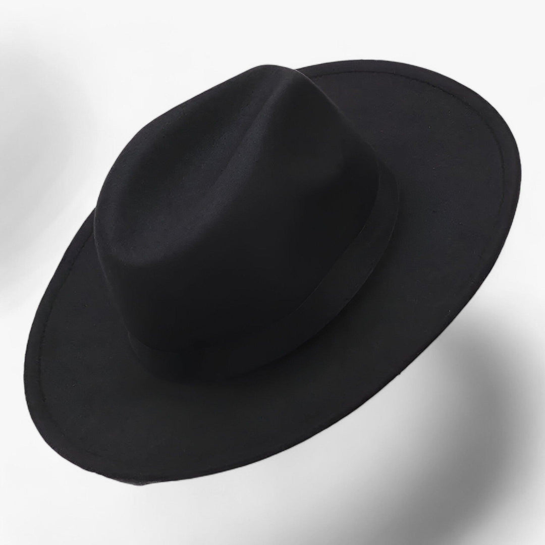 Unisex Autumn Winter Fedora, crafted from warm vintage wool.