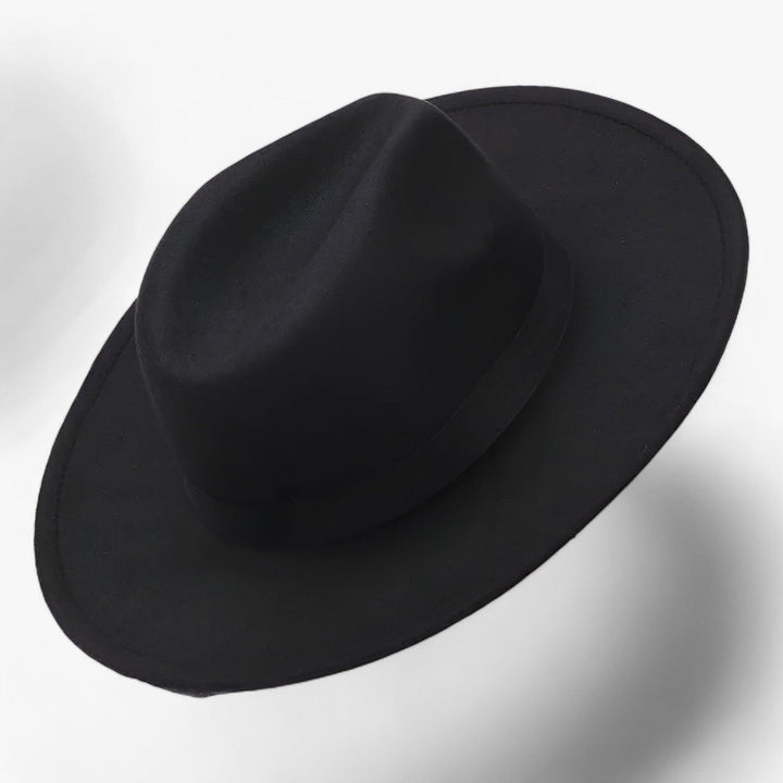 Unisex Autumn Winter Fedora, crafted from warm vintage wool.