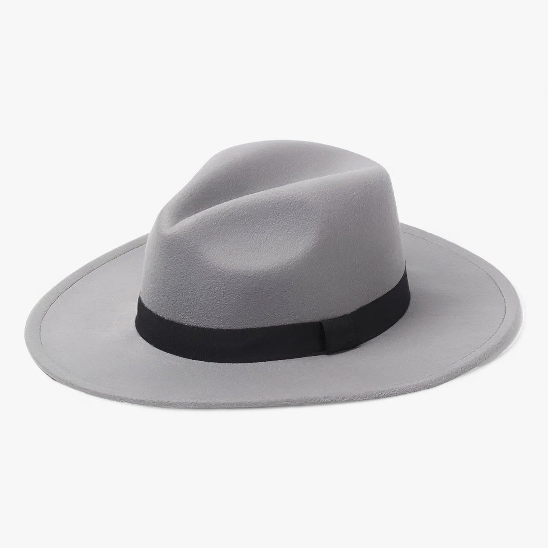 Soft Wool Felt Fedora Hat, a must-have unisex accessory with timeless appeal.