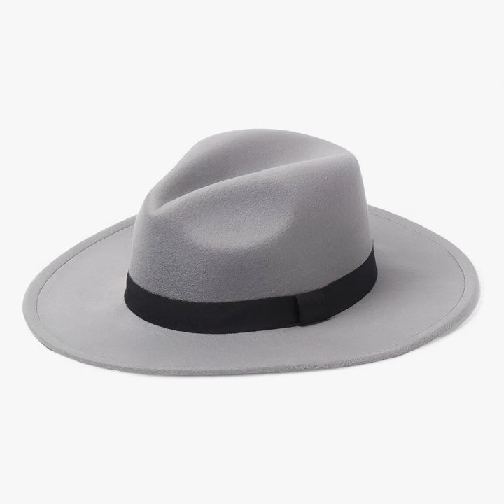 Soft Wool Felt Fedora Hat, a must-have unisex accessory with timeless appeal.