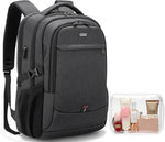 Backpack With Clear Cosmetic Toiletry Bag