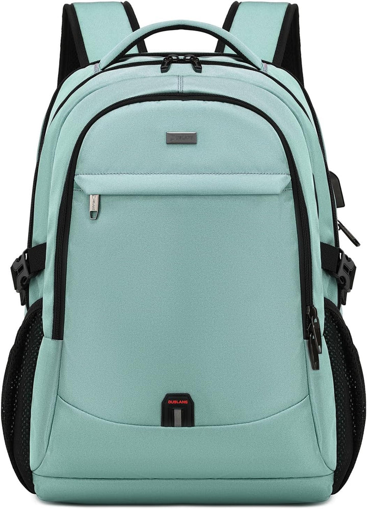 Versatile travel backpack, unisex, with USB charging and anti-theft features.