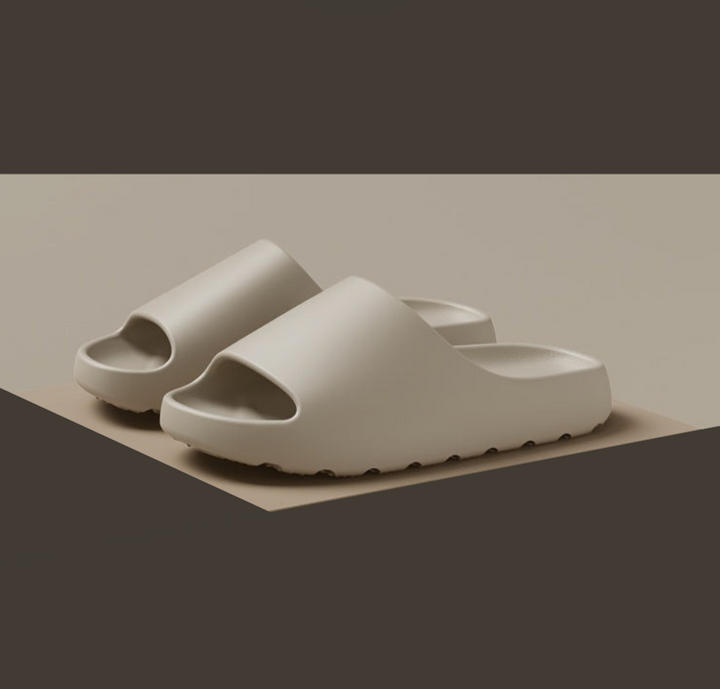 Remy EVA open toe waterproof slides for pool, shower, or house; comfortable slip-on summer shoes.