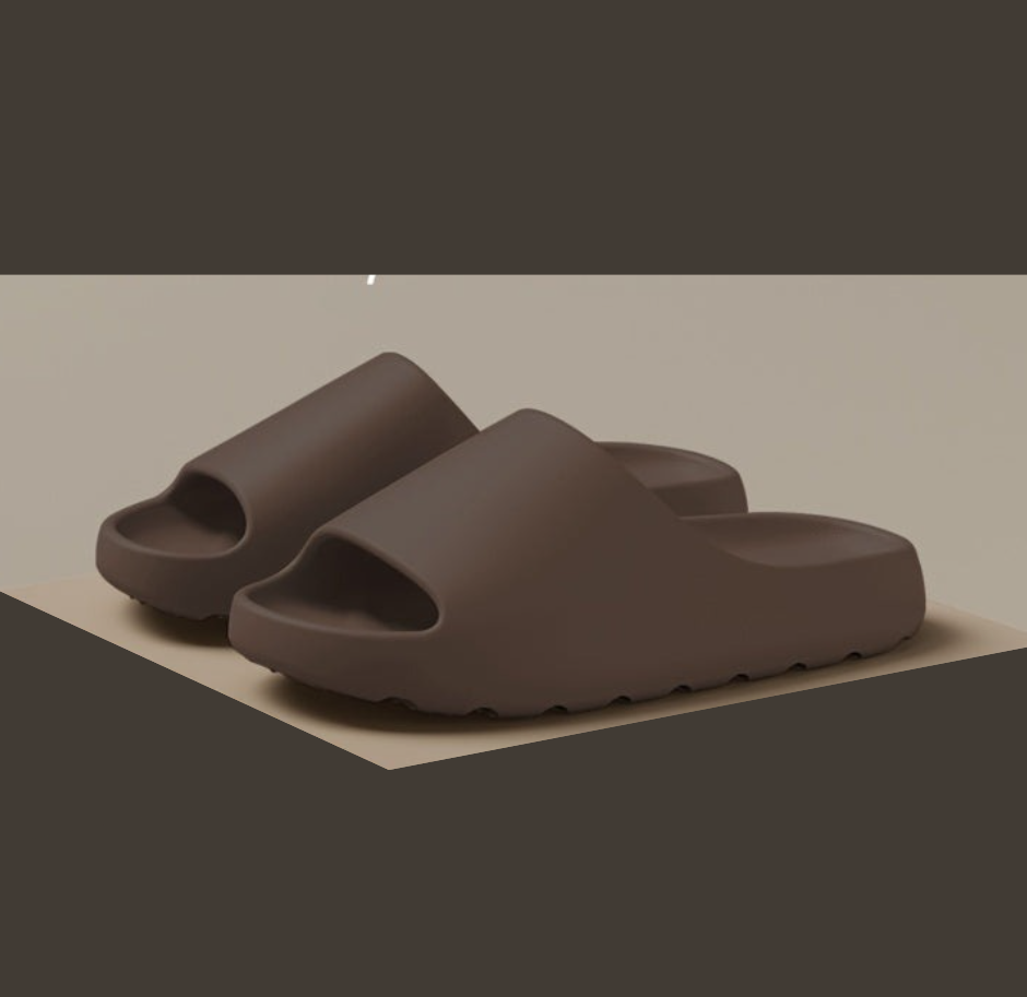 Comfortable unisex open toe waterproof slippers, perfect as casual slides or easy-care shower sandals.
