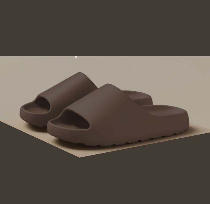 Comfortable unisex open toe waterproof slippers, perfect as casual slides or easy-care shower sandals.