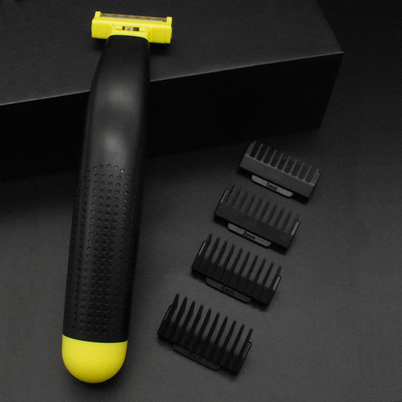 Shower-safe body groomer, perfect for quick and efficient hair removal sessions