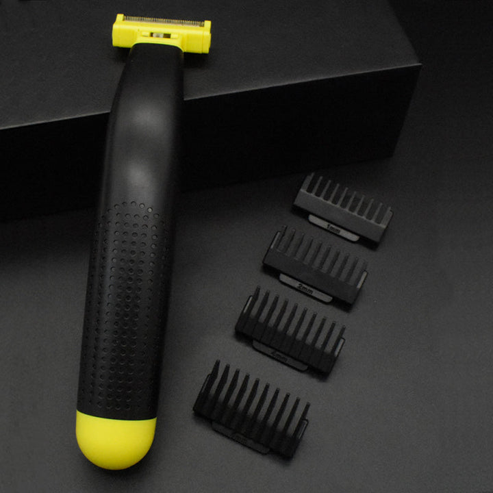 Shower-safe body groomer, perfect for quick and efficient hair removal sessions