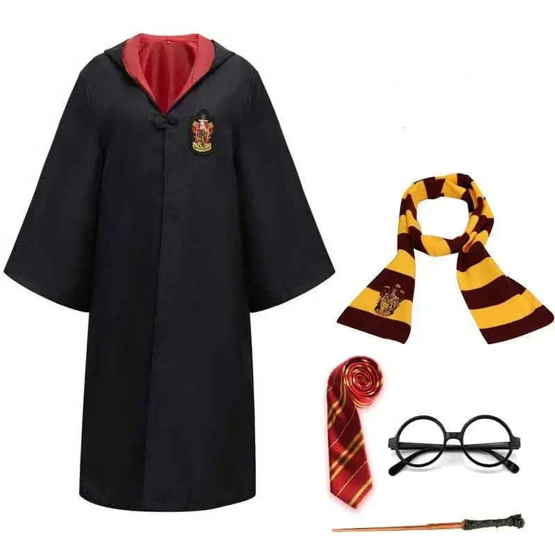 Enchanting wizard robe and costume set for aspiring magic users. Perfect for role-play, dress-up, and fantasy fun.