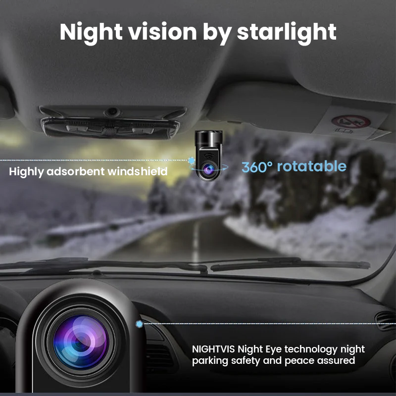 High-definition universal car recorder, 1080P video, essential car accessory for road safety