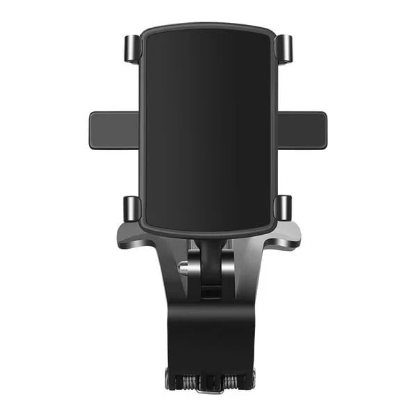 Secure universal car phone holder, 360° adjustable for dashboard mounting. Hands-free driving & mobile access.