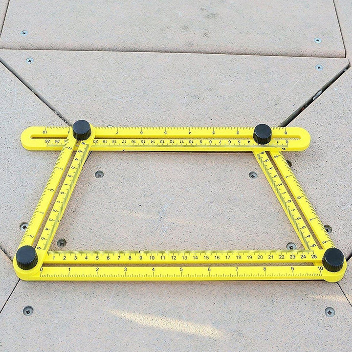 Ergonomic universal angle ruler, easy to use for professional & amateur builders