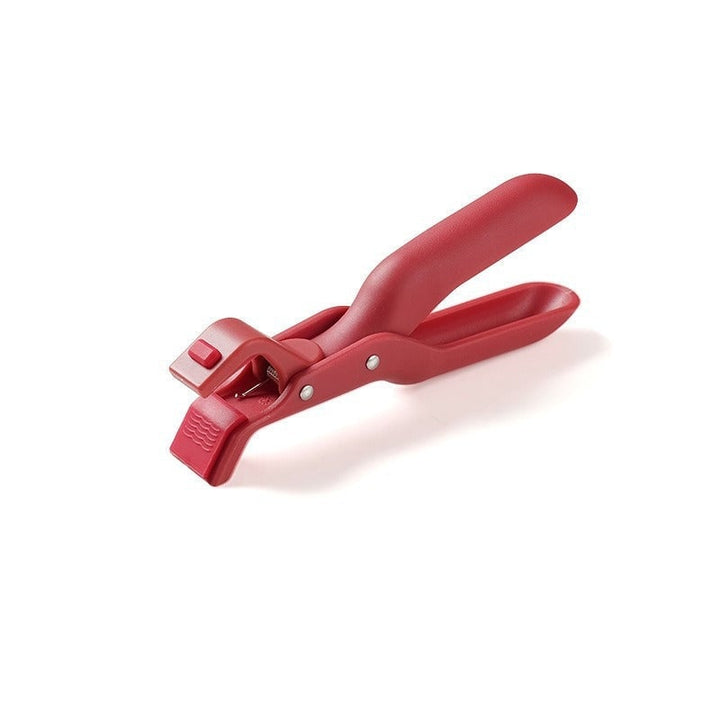 Heavy-duty universal anti-scald bowl holder clip for kitchen, rust-resistant metal