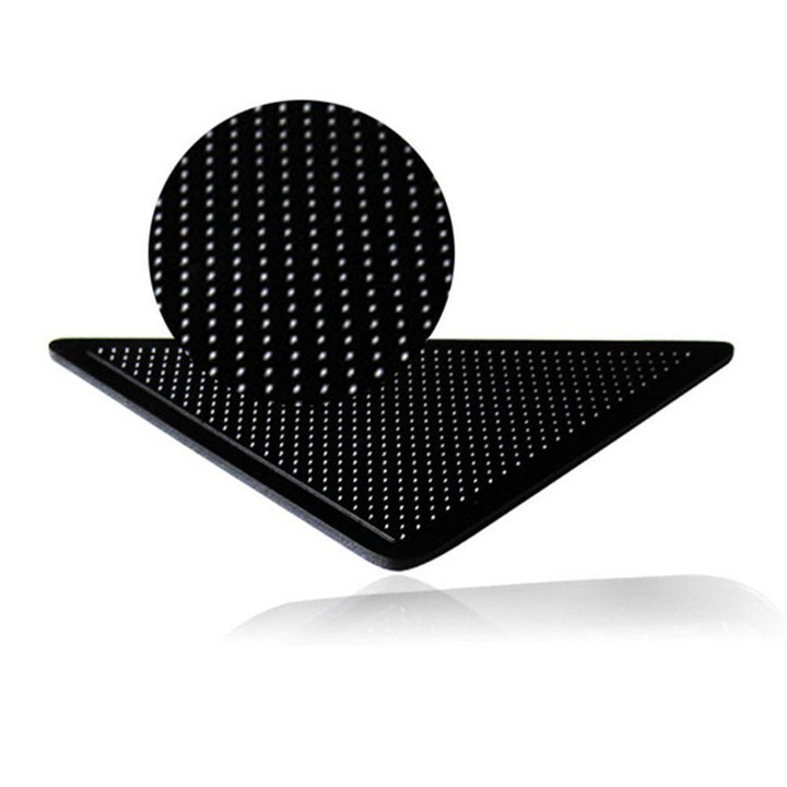 Detail view of a durable, reusable carpet accessory, designed to stop rug slipping on all floor types