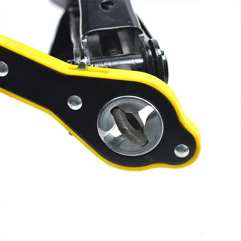 Universal auto jack ratchet wrench, a labor-saving car tool for quick tire changes and vehicle repair.