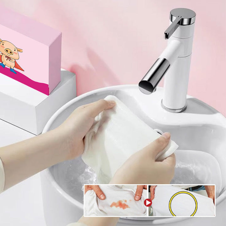 Multipurpose enzyme cleaning tablets, effervescent, ideal for tough stains & complete household clean