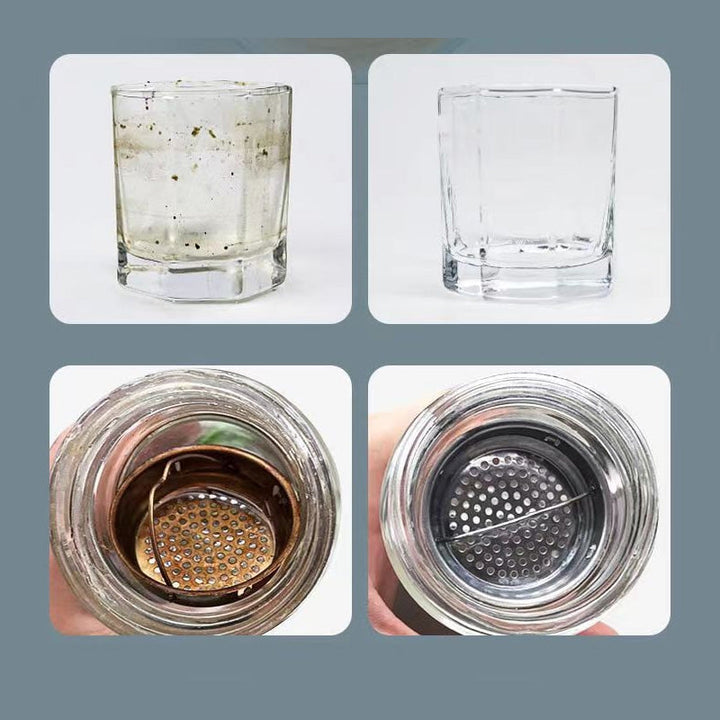 Compact bio-enzyme cleaning tablets, easy to use for multipurpose household cleaning & stain removal