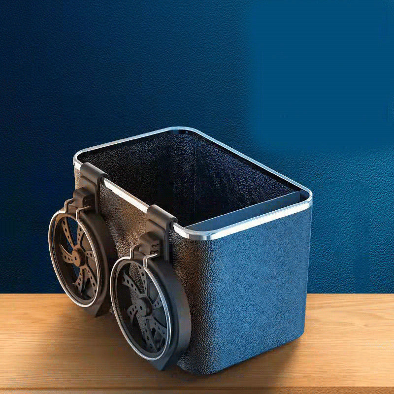 Close-up of the durable material of the Car Armrest Storage Box, a premium car accessory for daily use.