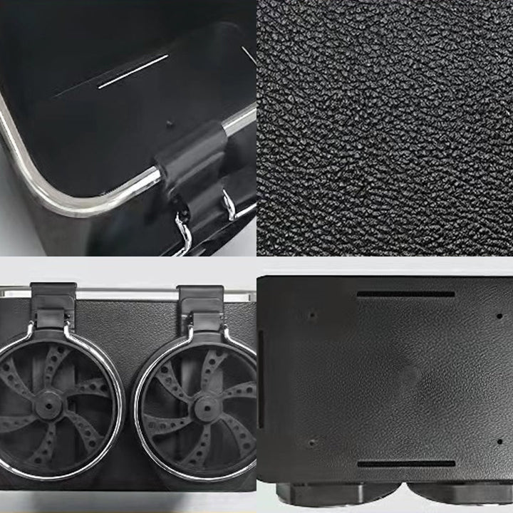 Universal Car Armrest Storage Box displayed empty, showing its spacious design, ready for your essentials.