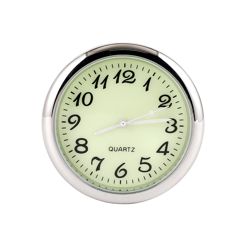 Vehicle mini clock with luminous display, an essential and stylish car accessory
