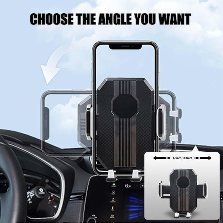 High-quality universal car phone mount with strong suction, ideal for safe driving and navigation.