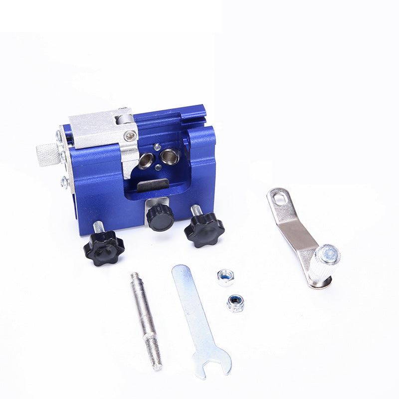 Universal chainsaw sharpening jig, a must-have garden tool for maintaining sharp saw chains.