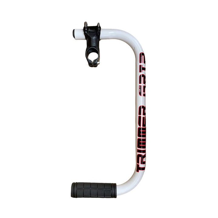 Universal ergonomic trimmer handle extension, improves grip & comfort for gardening tools