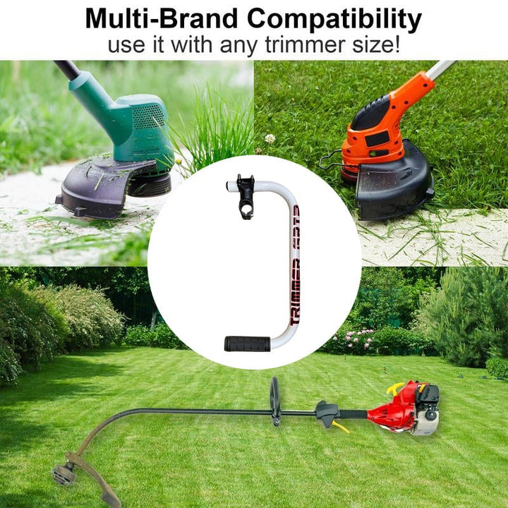 Adjustable universal handle extension for various gardening trimmers and tools