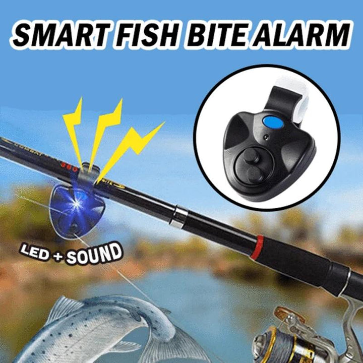 Fishing accessory: Universal bite alarm with strong LED, loud sound notification, ideal for any angler.