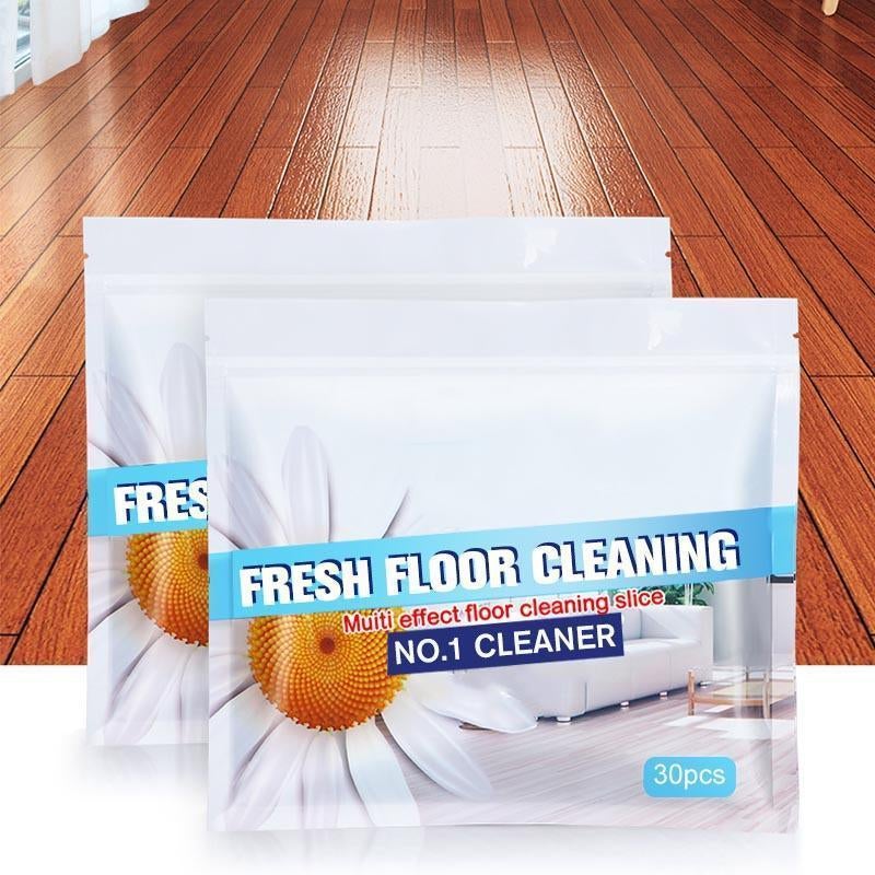 Floor cleaning slices, all-purpose solution for home cleaning and tough stain removal
